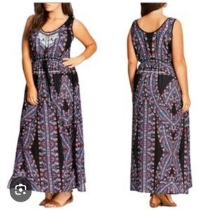 City‎ Chic Sleeveless Maxi Dress Lightweight
